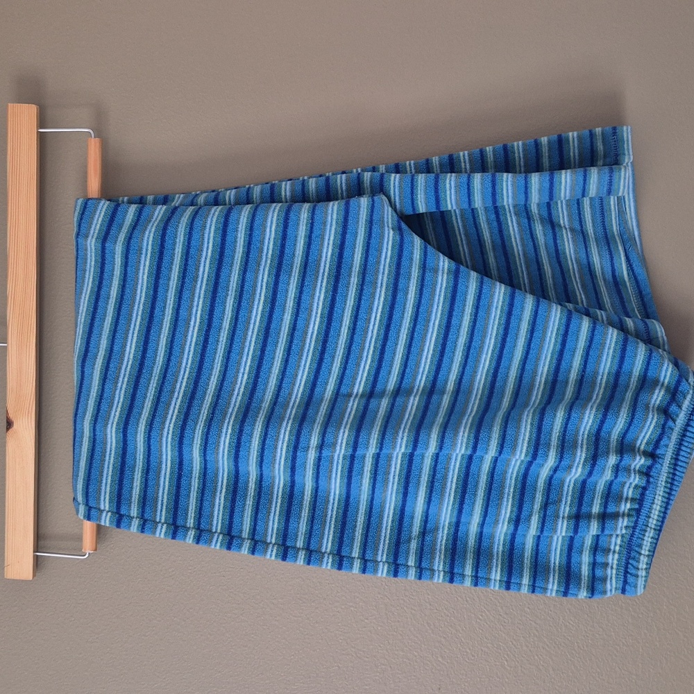 🎉 5/$15 | OLD NAVY | Y2K Blue Striped Fleece Pajama Pants